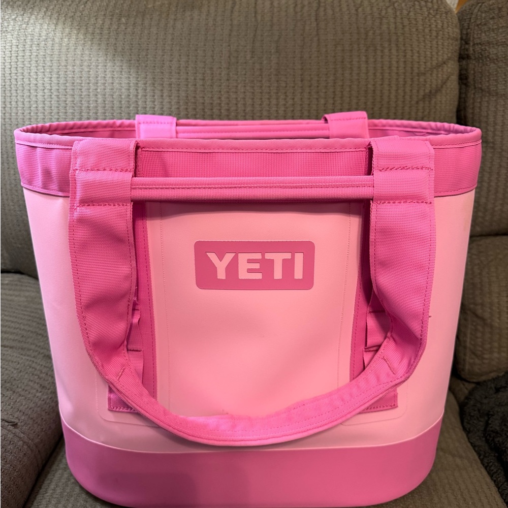 YETI Pink Tote Bag